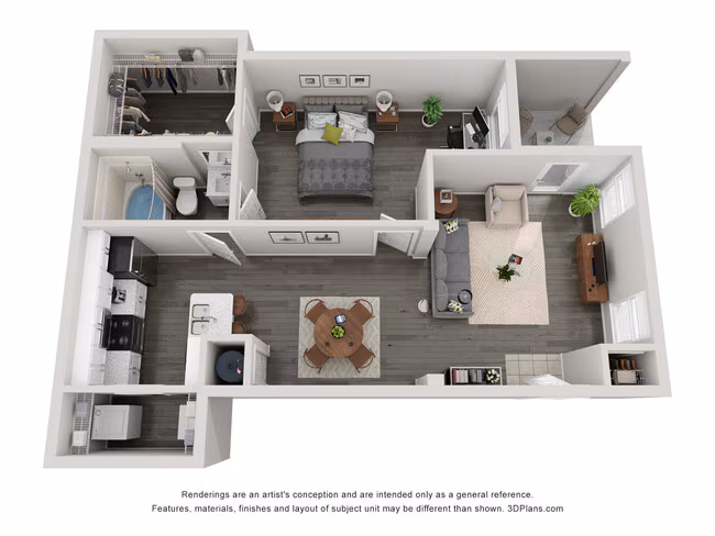 Unit 0210 floor plan
